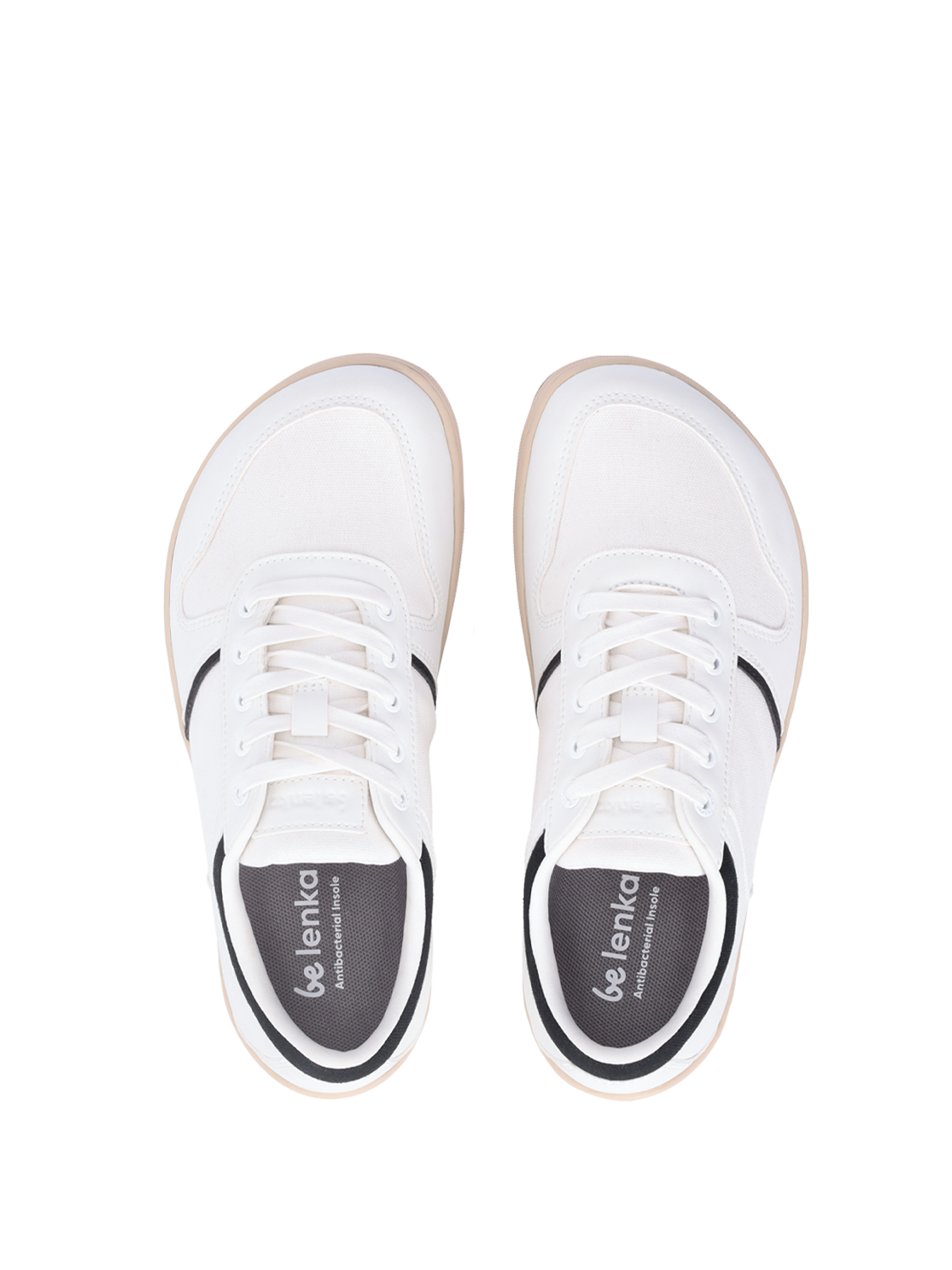Barfuß Sneakers Be Lenka Echo - White & Black Vegan.
 Barfußschuhe ahmen das Barfußgehen perfekt nach, so wie es die Natur vorgesehen hatEverydayComfort Neo-Laufsohle für maximalen LaufkomfortGeprägtes Minimalist-Logo auf der Schuhzunge und der Außenseite des SchuhsAntibakterielle, herausnehmbare Einlegesohle verhindert Geruchsbildung und hält die Füße trockenModell sowohl in Leder als auch in veganer Ausführung erhältlich
Vorteile von Barfußschuhen:
ultraflexible SohleZero Drop: Ferse und Zehen sind bündig für eine korrekte Haltunggeräumige Zehenbox für Ihre Zehenleichter Schuh
Typ: Straßenschuhe